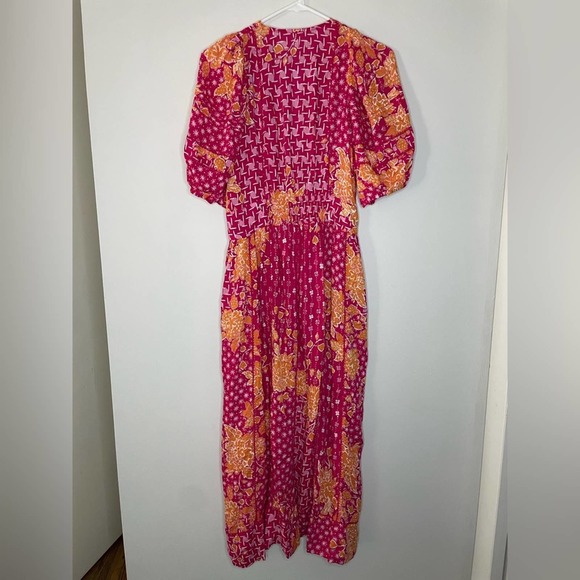 Poupette St Barth Reine Floral Shirt Dress Size - Picture 9 of 10